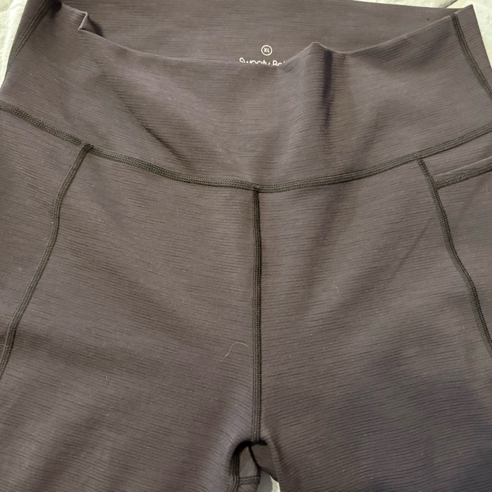 Sweaty Betty Dark Gray High-Waisted Leggings